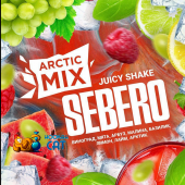 Табак Sebero Arctic Mix Juicy Snake (Виноград Мята Арбуз Малина Базилик Лимон Лайм Арктик) 25г Акцизный